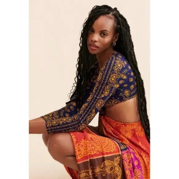 FARM Rio Multicolor Maxi Dress - Picture 9 of 14